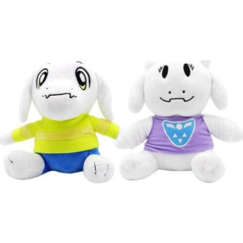 2pcs/lot Undertale Plush Toy 20/26cm Undertale Asriel & Toriel Plush Stuffed Toys Doll for Children Kids Birthday Gifts