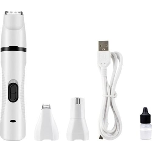 Professional Dog Grooming Clippers Rechargeable Cordless Dog Clippers For Thick Coats Heavy Duty Low Noise Grooming Pet