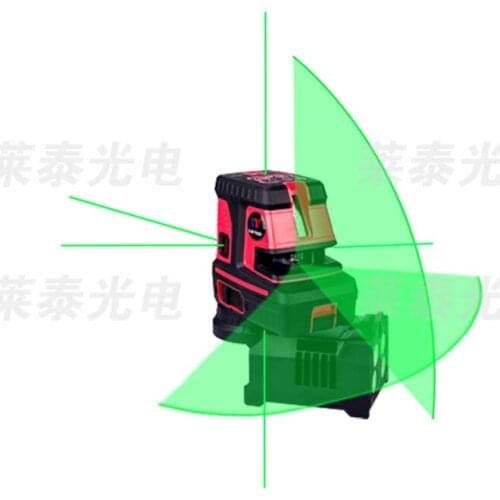 LETER Green laser line Self Levelling Cross Line laser level 5dots,1V,1H