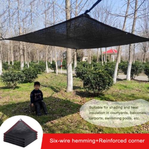 Sunshade Net Outdoor Garden Sunscreen Cloth Car Sunblock Shade Cover Plant Greenhouse Cover
