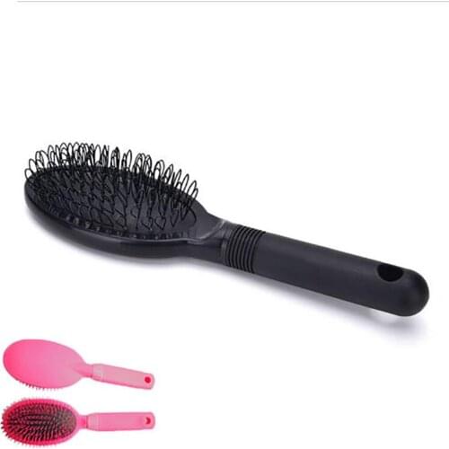 Women\s Hair Extension Hair Brush Loop Micro Professional Anti Static Steel Comb Brush For Wig Hair Extensions Training Head