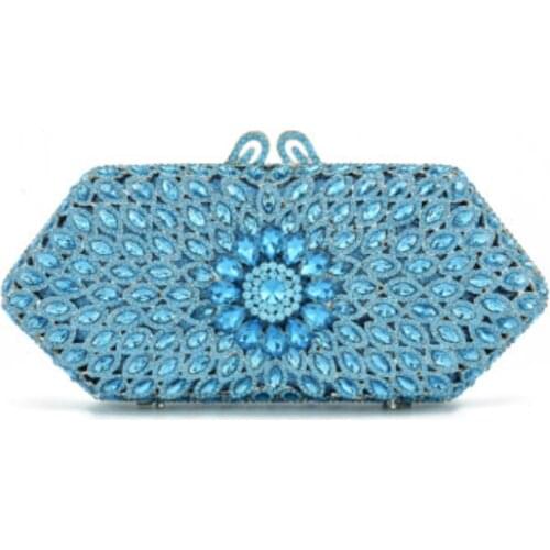 Gorgeous Evening bags Rhinestone Clutch Purse women Luxury clutch prom bag studded diamond evening clutches purse party pochette