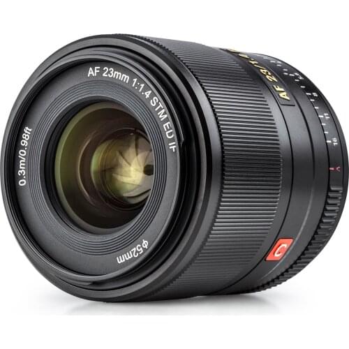 VILTROX 23mm F1.4 Auto Focus Compact Wide Angle APS-C Lens for Sony E Mount A7RIV A7RIII A7III A7II A9 A6500 A6400 A6300 Camera