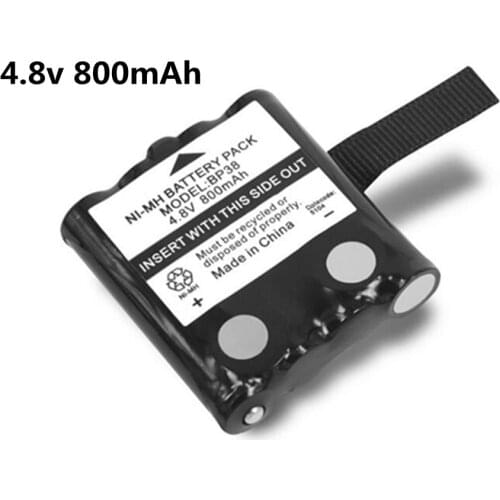 4.8v NI-MH Rechargeable Battery For Uniden Radio BP-38 BP-39 BP-40 BT-1013 4.8V 800mAh For MOTOROLA TLKR T4 T5 T6 T7 T8 Cordless