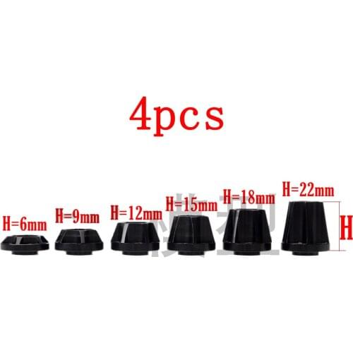4Pcs 6/9/12/15/18/22mm 1.9/2.2 Inch Wheels Aluminum Alloy Adapter Widening Coupling for RC Crawler SCX10 VP Car Model