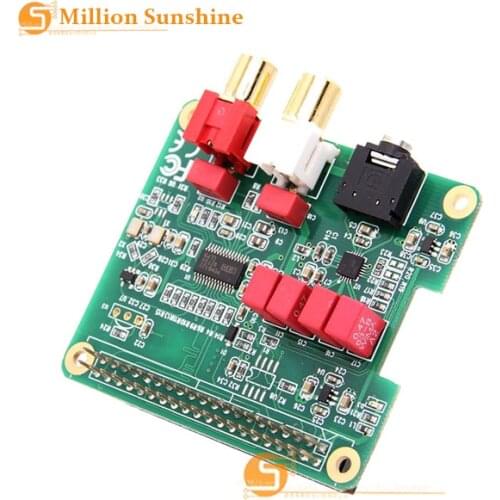 Raspberry Pi HIFI DAC PCM5122 Expansion Board Audio Module for Raspberry Pi 3 Model B+ Plus / Pi3 / 2B / B+ Rated 4.6 /5 based o