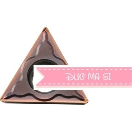 Free shipping 10Pcs TCMT110204 EM YBG205 Lathe Cutting Insert Carbide Turning Tool Insert For stainless steel