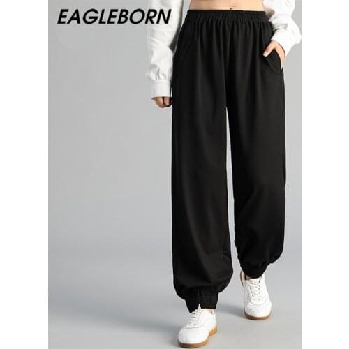 New Tai Chi Clothing Kung Fu Pants Tai Chi Pants Men Women Cotton Elastic Practice Pants Women Bloomers Martial Arts Pants Loose