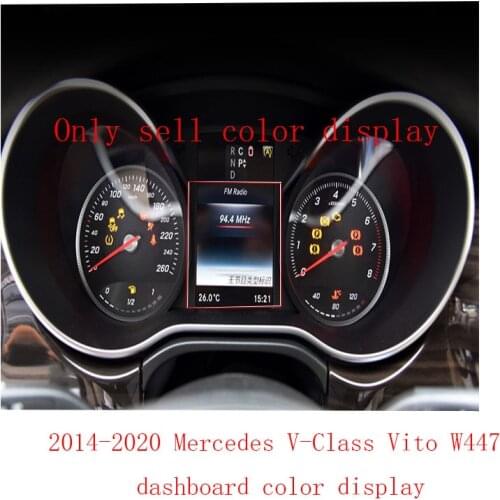 Color LCD DISPLAY Screen for Mercedes V-Class Vito W447 metris 2014-2020 dashboard LCD display