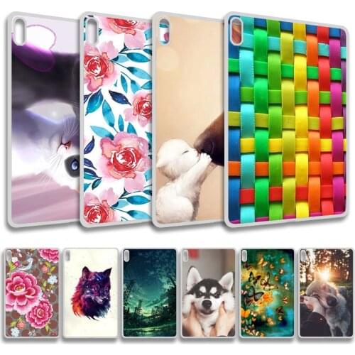 DIY Patient Silicon Case For Lenovo Tab 2 A7-20F A7-30tc A10-70f Case Soft TPU Protective For Lenovo Tab 2 Covers Back Housing