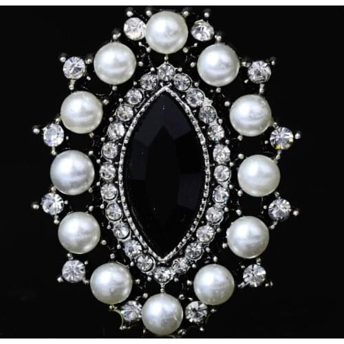 Hot Sale wholesale 20pcs/lot Wedding Diamond Button rhinestone with pearls Button crystal DIY hair garment Accessories YF16