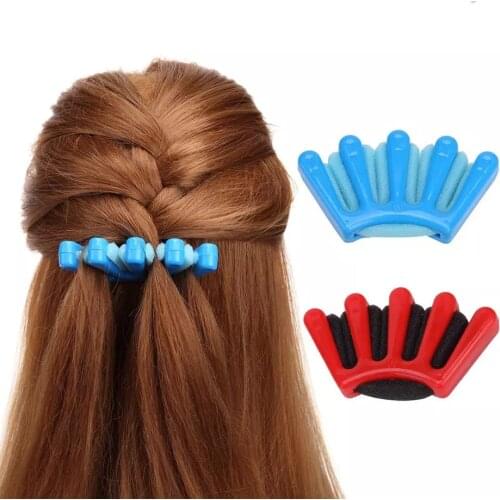 Sponge Hairpin Hair Twist Styling Tool Simple Clip Stick Bun Maker Girls DIY Hair Band Hairstyle Hair Accessories Women