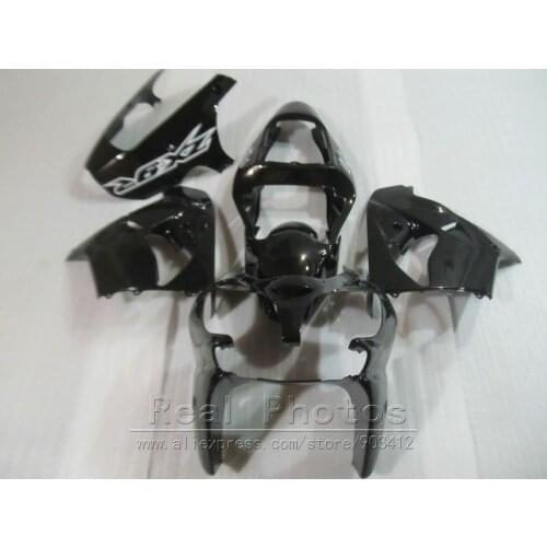 Compression mold fairing kit for Kawasaki ZX9R 02 03 black motorcycle fairings set 2002 2003 zx9r BN11