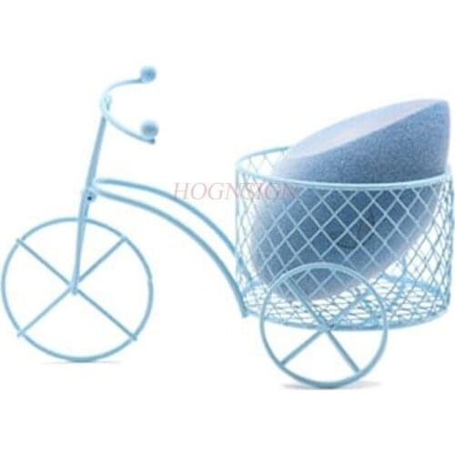 Beauty Storage Rack Makeup Shelf Makeup Tray Gourd Puff Drying Frame Cute Trolley Anti-mold Sale