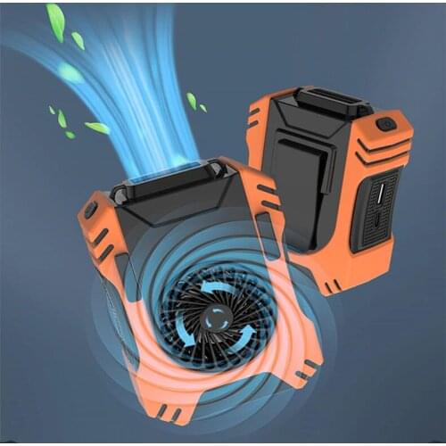 Outdoor Taille Opknoping Nek Fan Draagbare Oplaadbare Cooling Artefact Multifunctionele Close-Fitting Lui Usb Mini Air Condition
