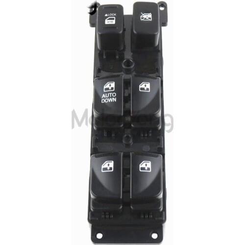 For Hyundai Accent 2007-2010 Power Window Switch Car Window Lifter Master Button 93570-1E110 93580-1E000