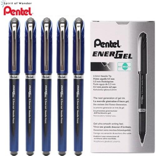 3Pcs Japan Pentel Neutral Pen BLN25 Speed Dry Direct Injection Signature Pen 0.5mm Special for Large Capacity Examination