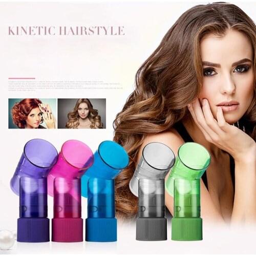 1pcs DIY Hair Roller Drying Cap Diffuser Magic Hair Roller Drying Cap Blow Dryer Wind Curl Hair Dryer Cover Hair Styling Tools