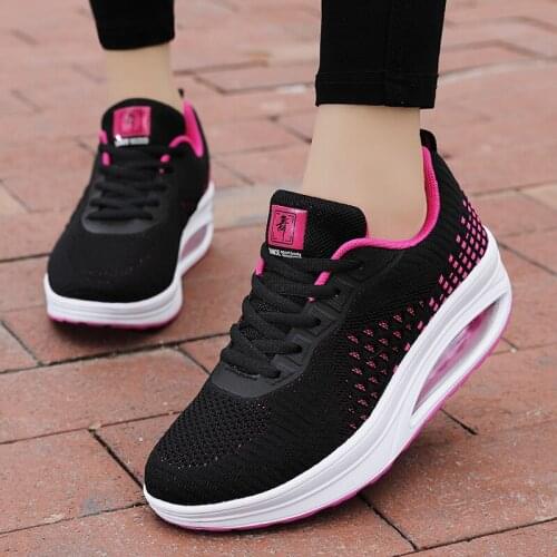 Ghost Step Dance Shoes Womens Shoes Ultra Light Flying Fabric Sports Leisure Running Fitness Sneakers