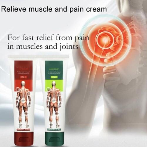 Herbal Massage Cream Relief Pain In Muscles and Joints Essential Oils Muscle Pain Ointment Injured Inflammatory Analgesic Cream
