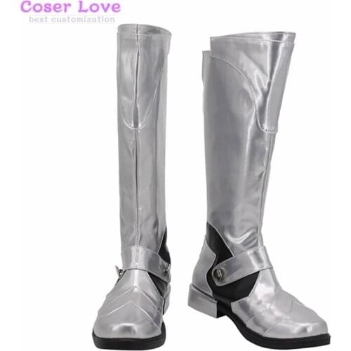 Fate Altria Artoria Arturia Pendragon saber Cosplay shoes Halloween Christmas Boots