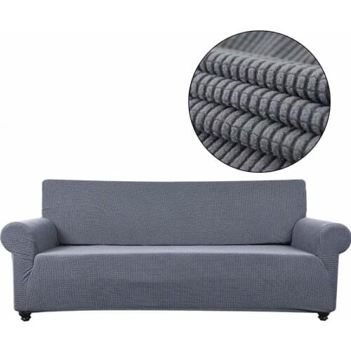 Polar Fleece Fabric Universal Sofa Cover Euro Sofa Covers For Living Room Stretch Sectional Corner Sofa Cover Plaids On The Sofa