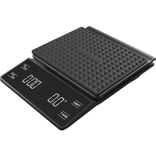 Electronic Kitchen Scales with Timer 0.1g Precision Electronic Scales Portable Smart Coffee Scales Household Digital Food Scale