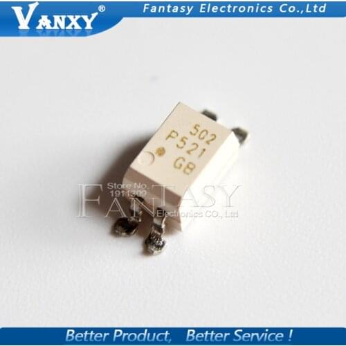 10PCS TLP521-1GB SOP4 TLP521-1 SOP TLP521 P521-GB P521 SMD new and original IC