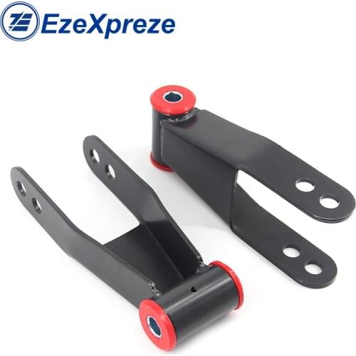 2" Rear Drop Lowering Shackle Kit Fit 410520 For Chevrolet K1500 1988-1999 / C1500 / GMC