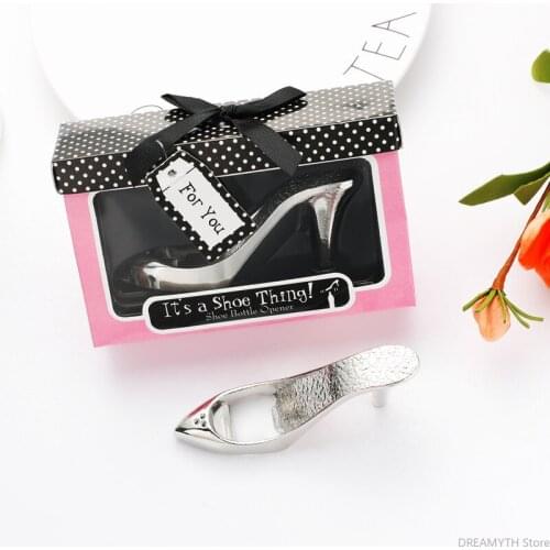 Creative metal high heels beer bottle opener wedding supplies wedding gifts birthday gifts promotional gifts 20PCS