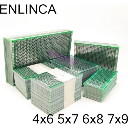 3pcs/lot 7x9cm Double Side Prototype PCB Board 7*9cm Universal Printed Circuit Board For Experimental PCB Copper Plate