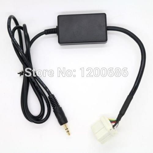 Auto 3.5MM Audio Adapter Cable wire harness Music Box wire harness For Civic Odyssey Accord Fit