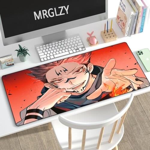 MRGLZY 40*90CM Jujutsu Kaisen Drop shipping Large Mouse Pad MousePad Computer Gaming Peripheral Accessories Multi-size Desk Mat