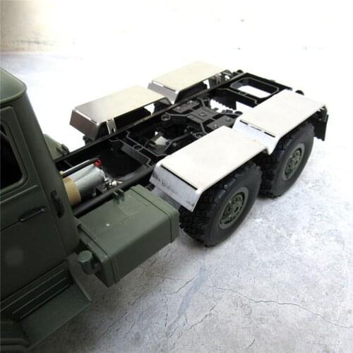 For 1/16 6WD WPL B16 B36 JJRC Q60 Q63 Q64 RC Car Upgrade Parts A Pair of Metal Rear Mud Fender Back Mudguard