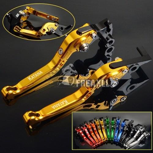 For SUZUKI 600 750 KATANA 600KATANA 750KATANA 1998-2006 Motorbike Motorcycle Brake Clutch Levers Folding Flexible Motorcycles