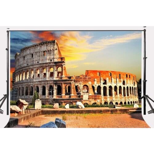 150x220cm Photography Background Roman Architecture Backdrop Colosseum Photography Background Studio Props