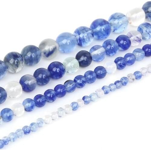 39-98pcs 4mm-10mm Round Beads Loose Bedas For Jewelry Making Findings Necklace Bracelet Earrings Findings