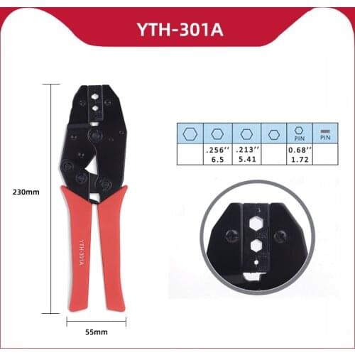 Terminal Clamp Easy Crimp Plier Dies Wire Crimper Tools High Precision Household Insulation Terminals Electrican Nippers Tools