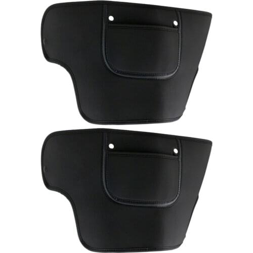 For Tesla Model 3 Model Y 2021 Leather Car Seat Back Cover Anti-Kick Pad Protective Child Kick Pad