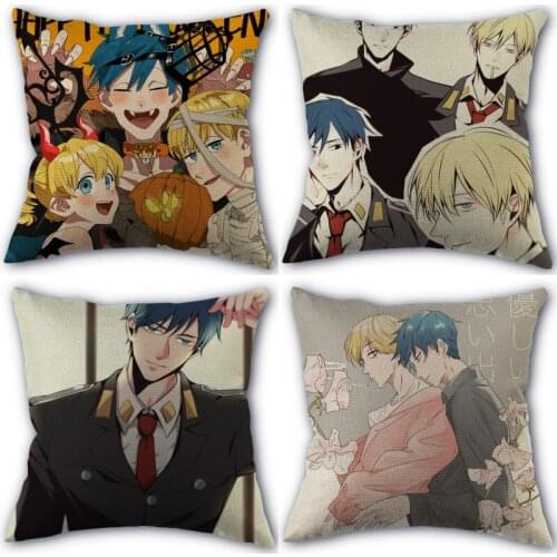 ACCA 13-ku Kansatsu-Ka Acca Pillowcase Cotton Linen Fabric Square Zipper Pillowcase New 45X45cm Wedding Decorative Pillow cover