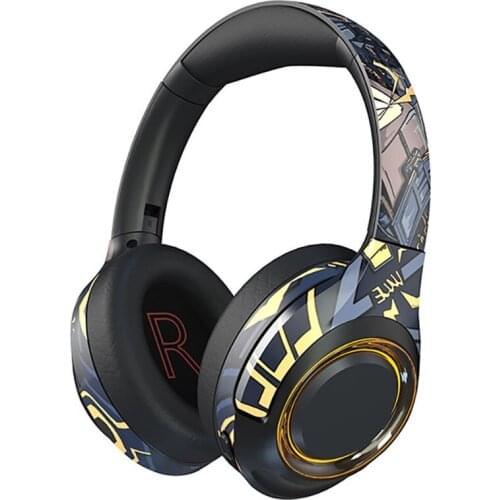 New Low-latency Gaming Headset Gaming Wireless Head-mounted Luminous Headset Noise Reduction Headset Private Model