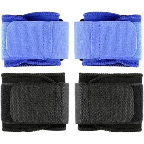 New 1Pair Adjustable Sport Wristband Wrist Brace Wrap Bandage Support Band Gym Strap Safety Sports Wrist Protector Hand Bands