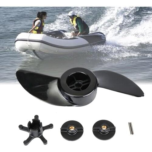 DUrable 2 Blades Motor Boat Propellers Electric Engine Outboard For Haibo ET34L