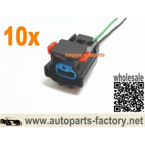 10pcs Alternator Repair Connector 2 Wire for Chrysler Mitsubishi