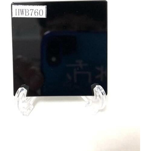 Size 50x50mm 760nm IR pass filter glass uv cut HWB760