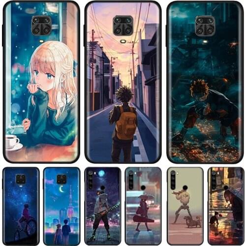 Anime Puzzle Aesthetic Silicone Cover For Xiaomi Redmi Note 9 9A 9C 9S Pro Max 8T 8 7 6 5 Pro 5A 4X 4 Prime Phone Case