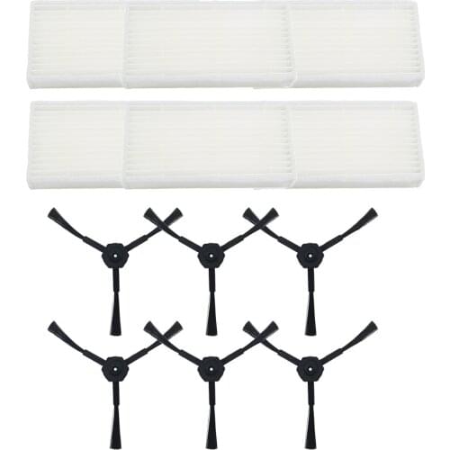 Vacuum cleaner Primary Dust filter Mop pad Side brush For ilife V3 V5 V5s V3s V5s Pro V50 X5 hepa filter side brush replacements