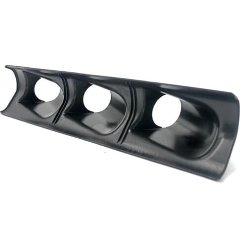 Universal 52mm 2inch Triple Holes Gauge A Pillar Meter Dash Pod Mount Holder