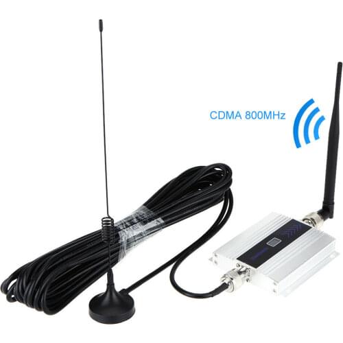 850MHz GSM 2G/3G/4G signal booster repeater amplifier antenna for mobile phone with LCD display screen easy to install