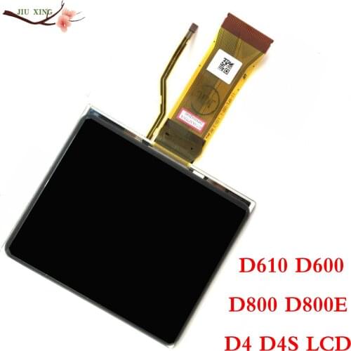 For Nikon D610 D600 D800 D800E D4 D4S LCD Screen Display with Backlight Camera Replacement Spare Part
